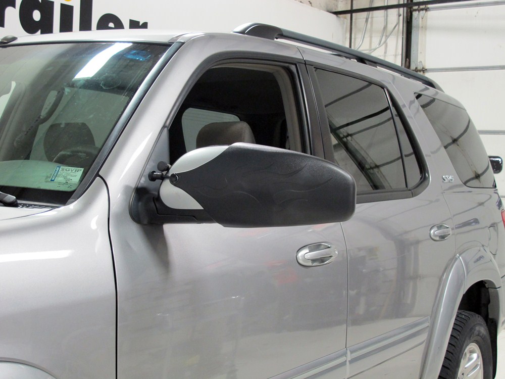 ADHESIVE 01-07 TOYOTA SEQUOIA LIMITED Passenger Right Side RH NEW Mirror Glass