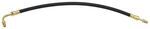 DeeMaxx Hydraulic Brake Line - Rubber - 3/16" Brass Male Inverted Flare - 18" Long