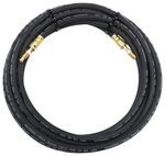 DeeMaxx Hydraulic Brake Line - Rubber - 3/16" Brass Male Inverted Flares - 20' Long