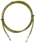 DeeMaxx Braided Stainless Steel Hydraulic Brake Line, 3/16" Male Inverted Flares, 6'6"