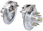 DeeMaxx Disc Brakes - 13" Hub/Rotor - 8 on 6-1/2 - Maxx Coat/Stainless - Grease - 8,000 lbs