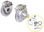 DeeMaxx Disc Brake Kit w/ Actuator for Single Axle Trailers - 13" Hub/Rotor - 8 on 6-1/2 - 7K