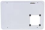 Dometic RV Furnace Access Door - 14-3/8" Wide x 9-3/8" Tall - White