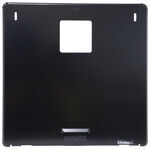 Door Assembly for Square RV Water Heater - 10 Gallon - Black