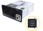 Dometic RV Furnace with Thermostat - Propane - Automatic Pilot - 12V DC - 30,000 Btu - Black Door