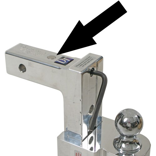 SolidTow Adjustable, Aluminum Ball Mount 2 Chrome Balls 8" Drop, 9