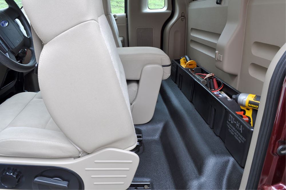 Truck Cargo Box >> Du-Ha Truck Storage Box and Gun Case - Behind Seat - Black ... Truck Cargo Box >> Du-Ha Truck Storage Box and Gun Case - Behind Seat - Black ...