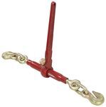 Durabilt Ratchet Chain Binder w/ Grab Hooks for 5/16" to 3/8" Chain - Folding - 7,100 lbs