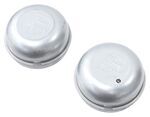 Dexter Grease Cap with 2.72" OD - Fits 12" x 2" 8-Bolt Hubs - Zinc-Plated - Qty 1