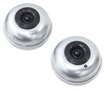 EZ Lube Grease Caps with 2.72" OD - Fits 12" x 2" Dexter 8-Bolt Hubs - Zinc - Qty