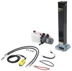 Dexter Single Hydraulic Jack System w/ Double Acting Pump - 12,000 lbs