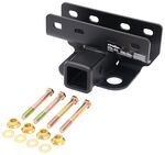 etrailer Trailer Hitch Receiver - Custom Fit - Matte Black Finish - Class III - 2"