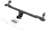etrailer Trailer Hitch Receiver - Custom Fit - Matte Black Finish - Class III - 2"