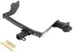 etrailer Trailer Hitch Receiver - Custom Fit - Matte Black Finish - Class III - 2"