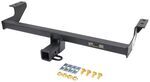 etrailer Trailer Hitch Receiver - Custom Fit - Matte Black Finish - Class III - 2"
