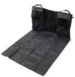 etrailer Backseat Organizer with Cargo Area Protector - 4 Piece - 48" Wide - Black
