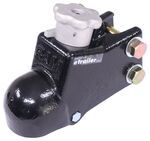 Cast Trailer Coupler - Adjustable Channel Mount - Rotating Latch - 2-5/16" Ball - 21K