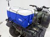 Erickson ATV Cargo Net holding down cooler on back of atv. 