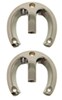 Erickson horseshoe rope cleats. 