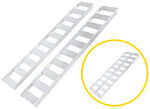 Erickson Aluminum Loading Ramp Set - Non-Folding - 77"Long x 13" Wide - 1,250 lbs