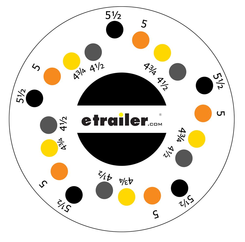 travel trailer bolt pattern