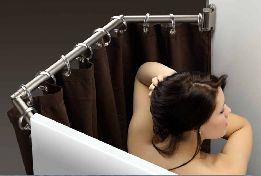 Stromberg Carlson Extend A Shower Curtain Rod For Rvs 35 Stromberg Carlson Extend A Shower Curtain Rod For Rvs 35 To 42 Satin Rv Showers And Tubs Ext 3542s