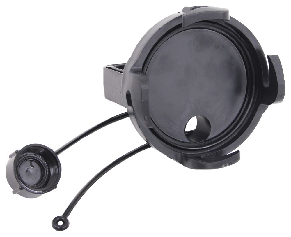 EZ Coupler Cap for RV Waste Valve w/ Handle and Gray Water Drain