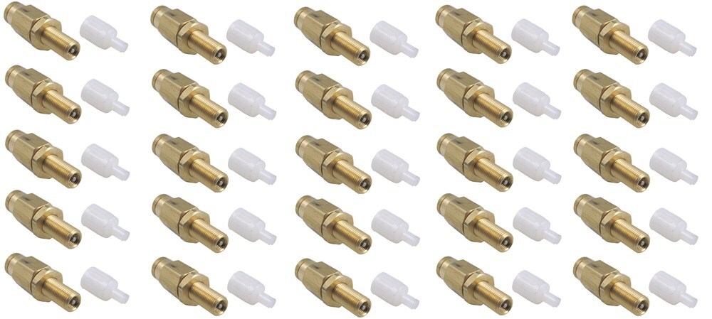 Pack of 25 Firestone 3032 1//4 Inflation Valve Tubing