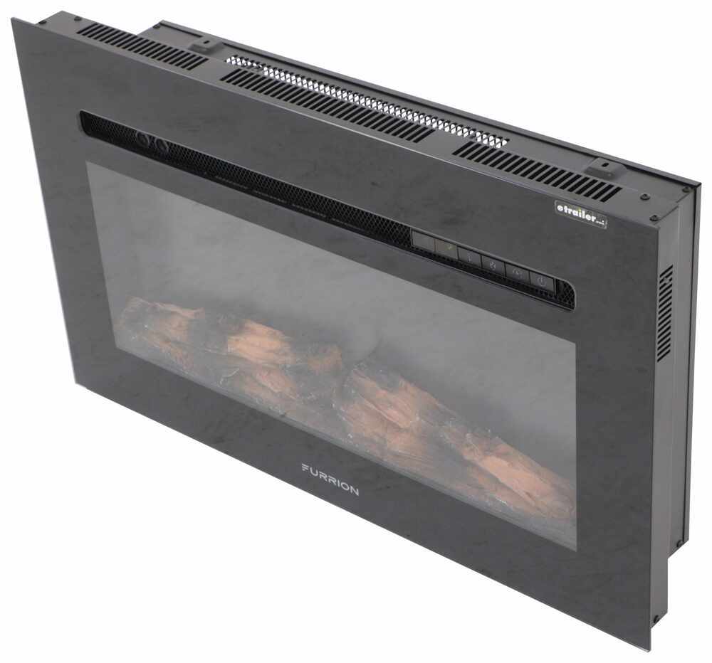 Furrion 30 Electric Fireplace W Wood Recessed Mount