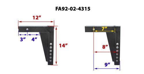 Fastway e2 Weight Distribution Shank - 12