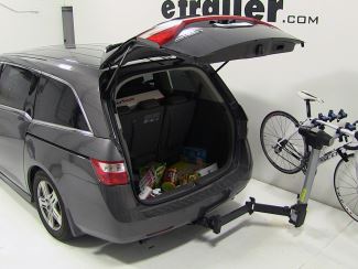 Swing-Away Bike Rack on Vehicle