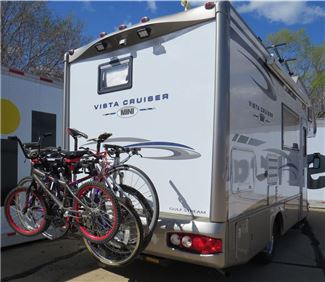 RV with Bike Rack