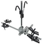 Hitch mounted platform bicycle carrier