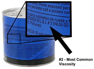 Wheel Bearing Grease Compatibility Chart