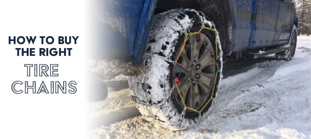 How to install snow chains on your vehicle's tires