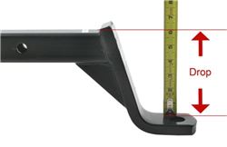 Trailer Hitch Drop Measurement