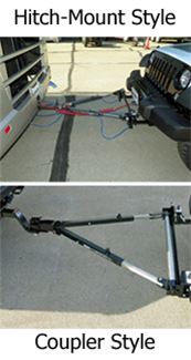 Hitch Mount Vs Coupler Style Tow Bars