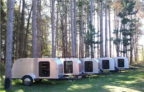 RVs in Row