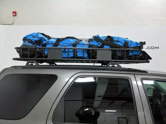 How to Attach a Cargo Carrier to a Roof Rack