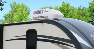 RV with air conditioner