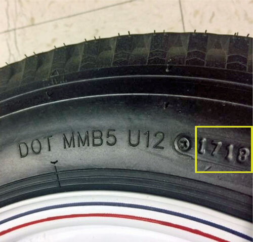 Trailer Tire DOT Age Code