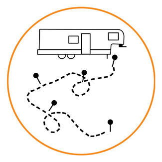 Travel Trailer Circle - RV Map