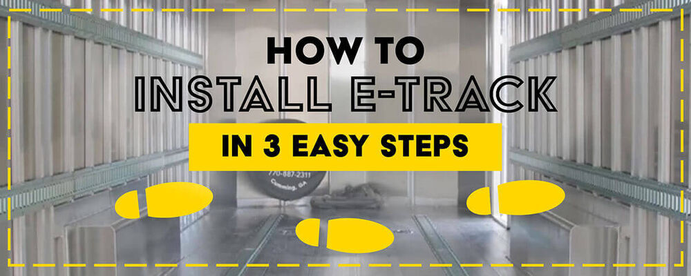 How to Install E-Track in 3 Easy Steps