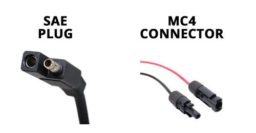 SAE Plug vs MC4 Connector