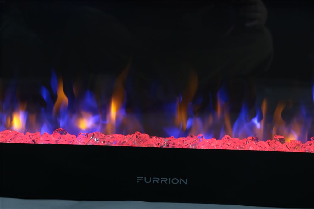 Furrion 40 Electric Fireplace W Crystals Recessed Mount Black Furrion 40 Electric Fireplace W Crystals Recessed Mount Black Rv Fireplaces Ff40sc15abl
