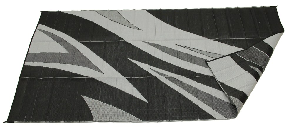 Faulkner Rv Mat Summer Waves Black And White 8 X 16