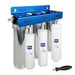 goblutech TRIO RV Water Filter System - 3 Stage - Fixed Mount - 0.2 Micron