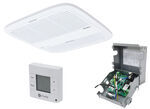 Ducted Install Kit for GE Appliances RV ACs - Air Distribution Box, Thermostat, Controls - White