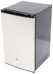 GE Appliances RV Mini Refrigerator w/ Freezer - 4.4 Cu. Ft. - Stainless Steel - Right Opening Door