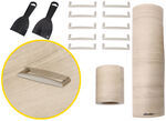 Revive RV Cabinet Kit w/ Tahoe Handles - 75' Roll - Blonde Walnut/Antique Bronze Handles